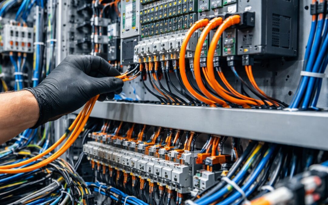 Cablaggio bordo macchina per impianti industriali