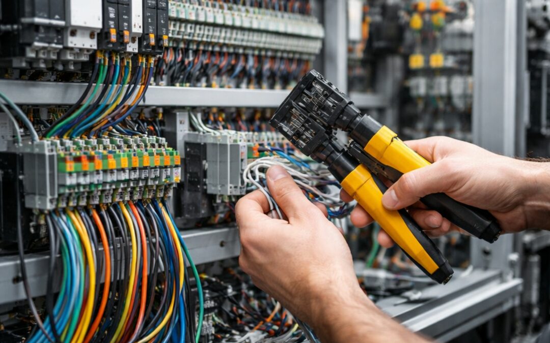 Cablaggio elettrico di macchine automatiche