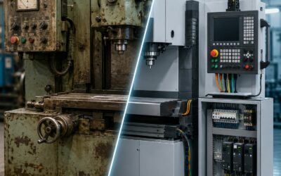 Revamping elettrico di macchine utensili obsolete